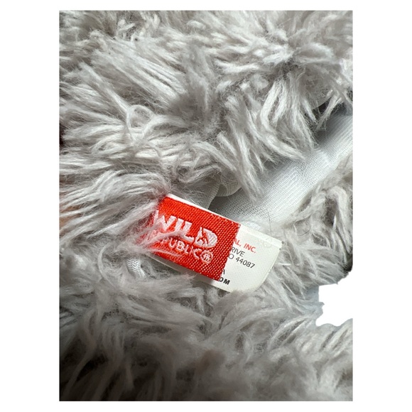 Wild Republic Gray Sloth Hand Puppet Pretend Play Stuffed Animal Plush 13” Inch - Picture 7 of 9